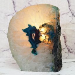 Agate Crystal Lamp J1191 | Himalayan Salt Factory