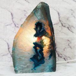 Agate Crystal Lamp J1192 | Himalayan Salt Factory