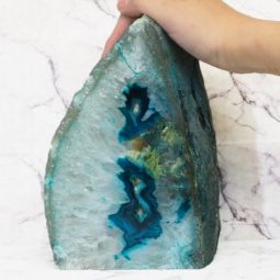 Agate Crystal Lamp J1192 | Himalayan Salt Factory