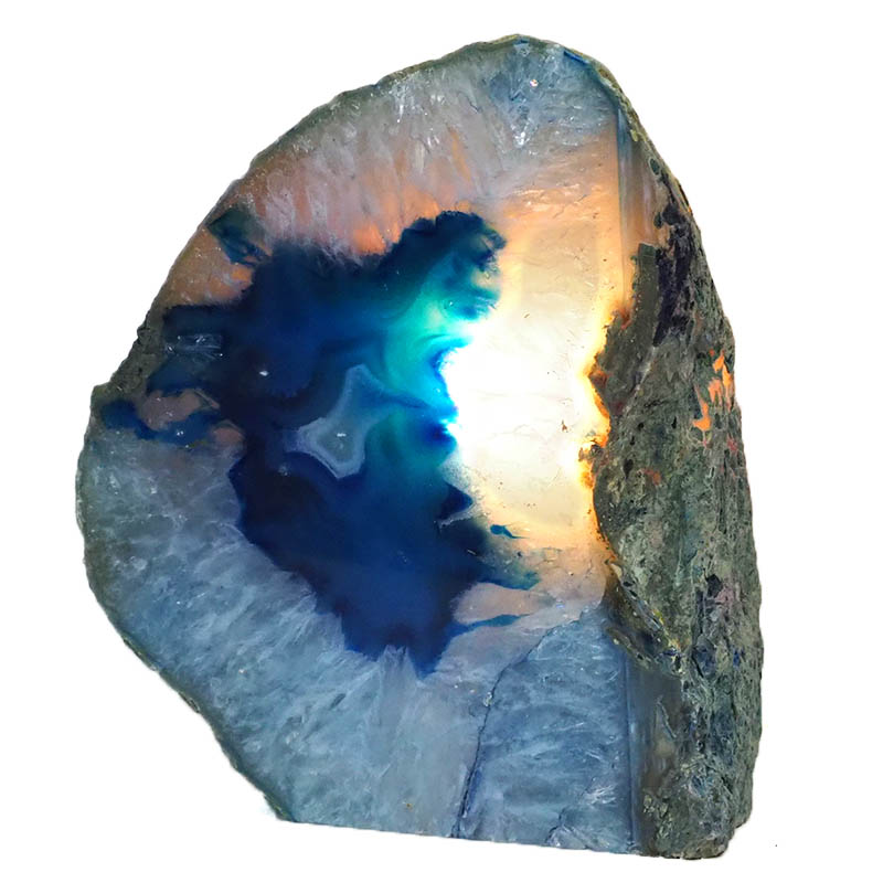 2.8Kg Agate Crystal Lamp J1213 4 Agate Crystal Lamp J1213 | Himalayan Salt Factory