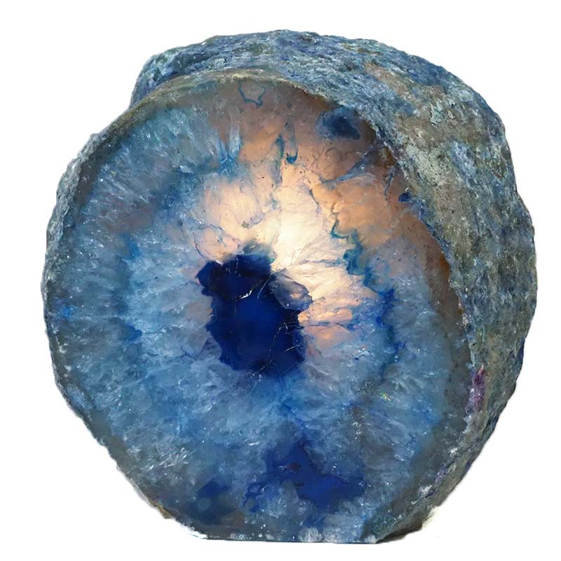 4.43Kg Agate Crystal Lamp J1218 4 Agate Crystal Lamp J1218 | Himalayan Salt Factory