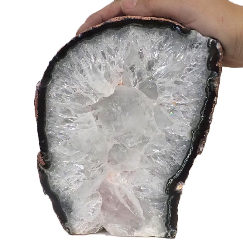3.27Kg Agate Crystal Lamp J1226 4 Agate Crystal Lamp J1226 | Himalayan Salt Factory
