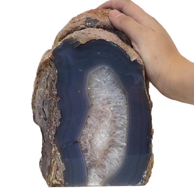 3.55Kg Agate Crystal Lamp J1228 5 Agate Crystal Lamp J1228 | Himalayan Salt Factory