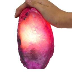 1.9Kg Agate Crystal Lamp J1230 6 Agate Crystal Lamp J1230 | Himalayan Salt Factory