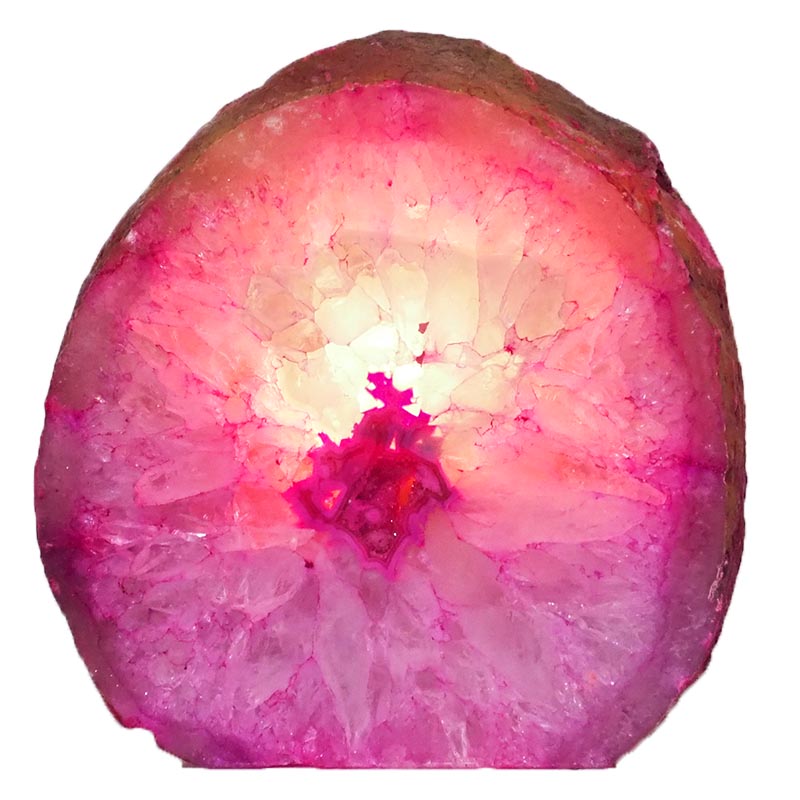 3.64Kg Agate Crystal Lamp J1233 4 Agate Crystal Lamp J1233 | Himalayan Salt Factory