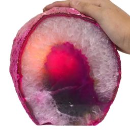 3.55Kg Agate Crystal Lamp J1234 6 Agate Crystal Lamp J1234 | Himalayan Salt Factory
