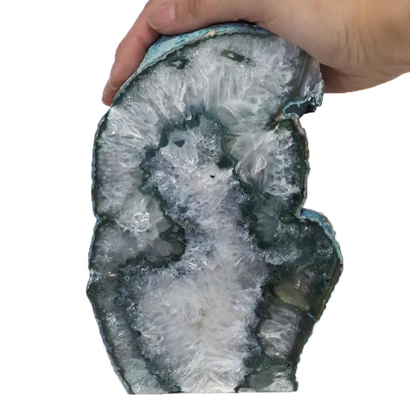 1.75Kg Agate Crystal Lamp J1235 5 Agate Crystal Lamp J1235 | Himalayan Salt Factory