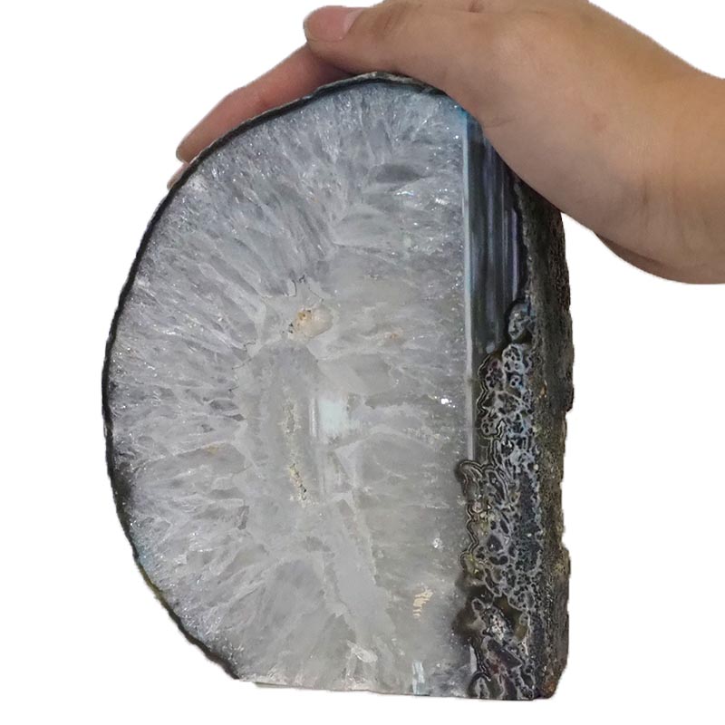 1.42Kg Agate Crystal Lamp J1237 5 Agate Crystal Lamp J1237 | Himalayan Salt Factory