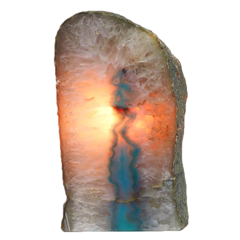 2.8Kg Agate Crystal Lamp J1242 4 Agate Crystal Lamp J1242 | Himalayan Salt Factory