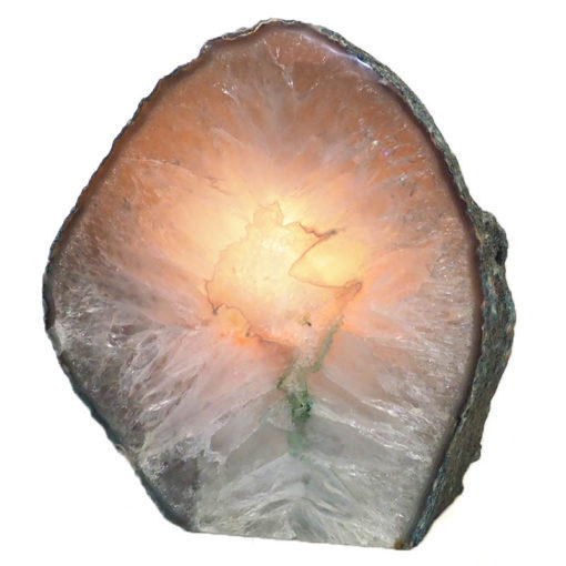 Agate Crystal Lamp J1243 | Himalayan Salt Factory