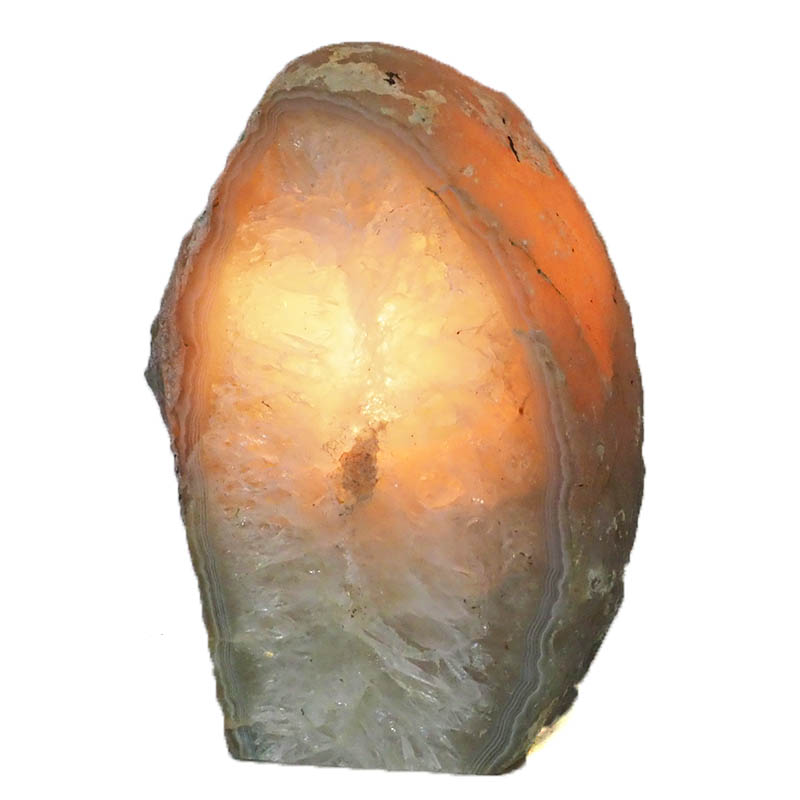 2.24Kg Agate Crystal Lamp J1246 4 Agate Crystal Lamp J1246 | Himalayan Salt Factory