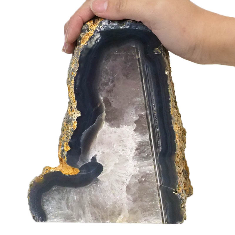 3.53Kg Agate Crystal Lamp J1247 5 Agate Crystal Lamp J1247 | Himalayan Salt Factory