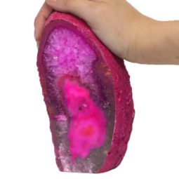 1.35Kg Agate Crystal Lamp J1250 8 Agate Crystal Lamp J1250 | Himalayan Salt Factory