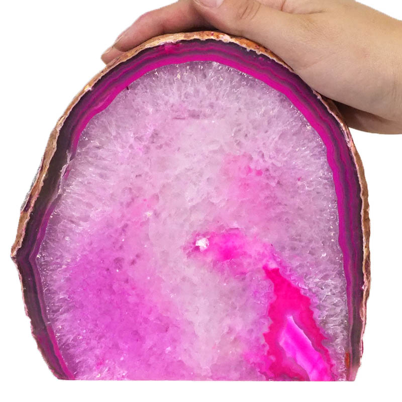 2.85Kg Agate Crystal Lamp J1255 5 Agate Crystal Lamp J1255 | Himalayan Salt Factory