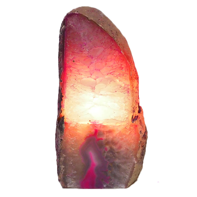 2.4Kg Agate Crystal Lamp J1257 4 Agate Crystal Lamp J1257 | Himalayan Salt Factory