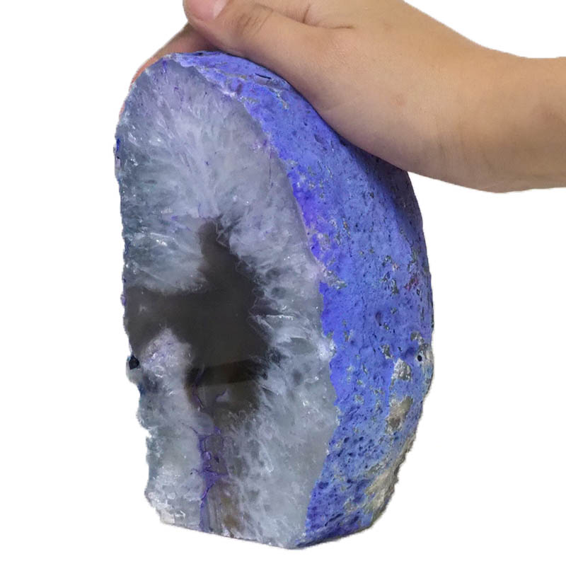 1.97Kg Agate Crystal Lamp J1258 5 Agate Crystal Lamp J1258 | Himalayan Salt Factory