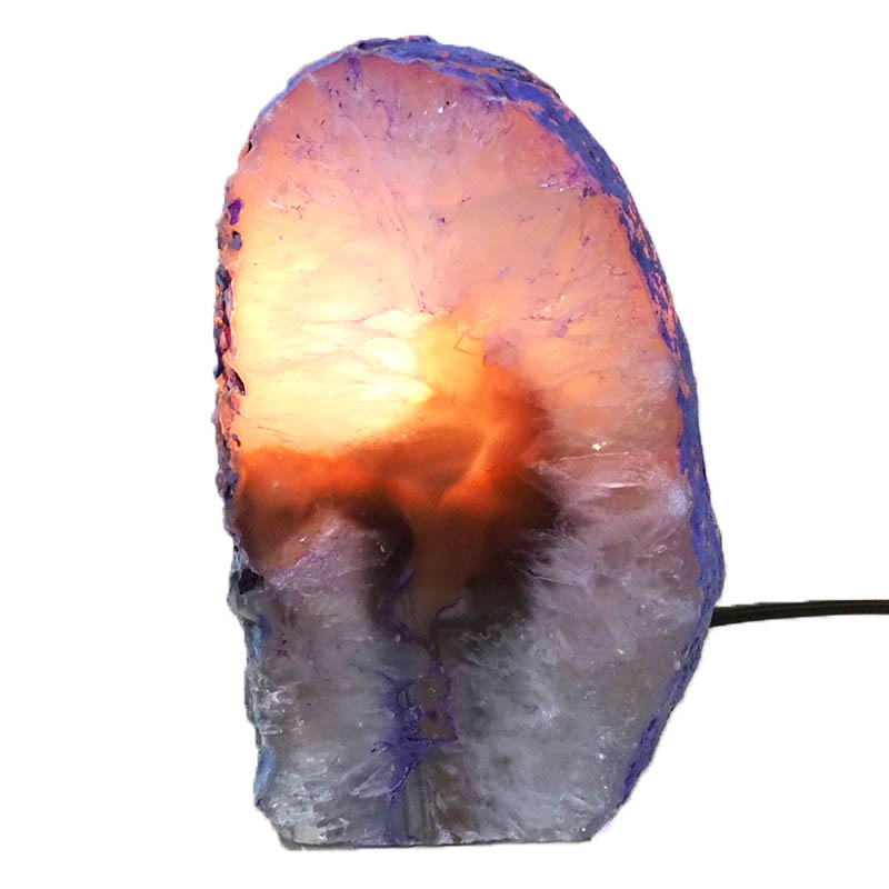1.97Kg Agate Crystal Lamp J1258 4 Agate Crystal Lamp J1258 | Himalayan Salt Factory