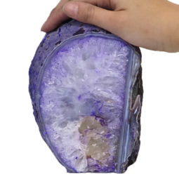 2.46Kg Agate Crystal Lamp J1259 8 Agate Crystal Lamp J1259 | Himalayan Salt Factory