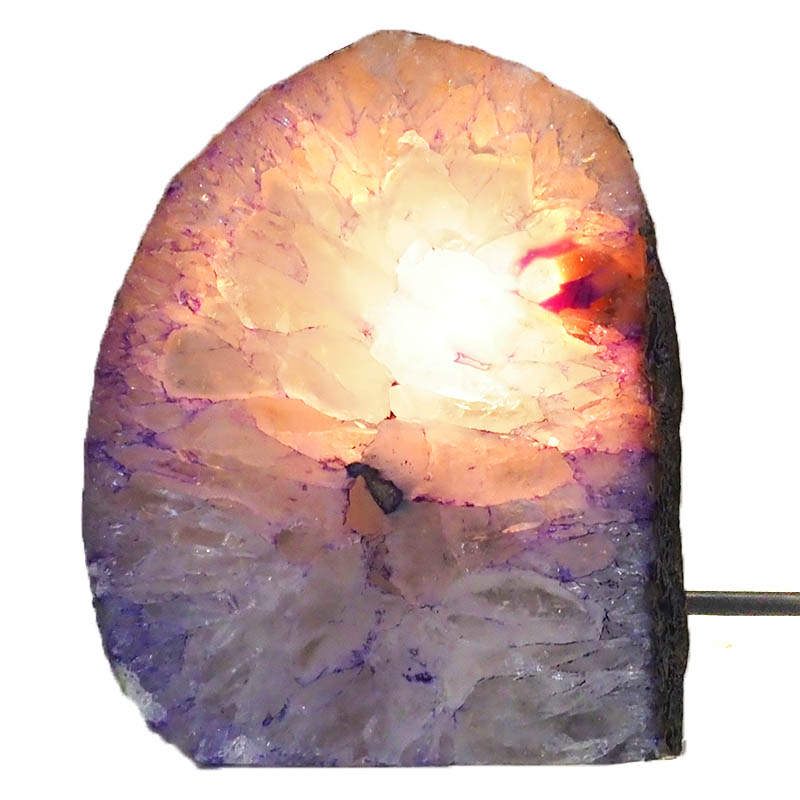 1.72Kg Agate Crystal Lamp J1262 4 Agate Crystal Lamp J1262 | Himalayan Salt Factory