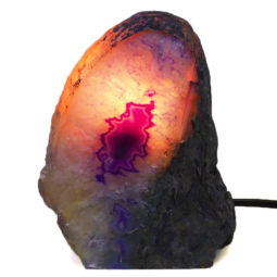 Agate Crystal Lamp J1264 | Himalayan Salt Factory