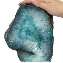 Agate Crystal Lamp J1272 | Himalayan Salt Factory