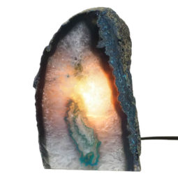Agate Crystal Lamp J1274 | Himalayan Salt Factory
