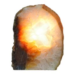 Agate Crystal Lamp J1277 | Himalayan Salt Factory