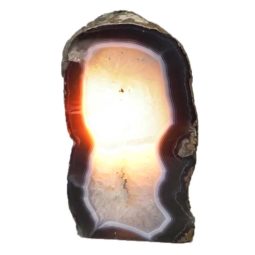 Agate Crystal Lamp J1279 | Himalayan Salt Factory