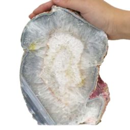 Agate Crystal Lamp J1282 | Himalayan Salt Factory