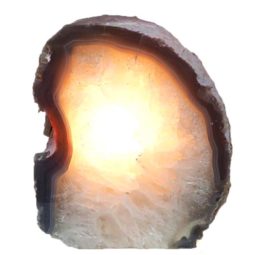 Agate Crystal Lamp J1284 | Himalayan Salt Factory