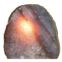 Agate Crystal Lamp J941 | Himalayan Salt Factory