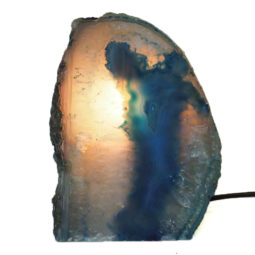 Agate Crystal Lamp J978 | Himalayan Salt Factory