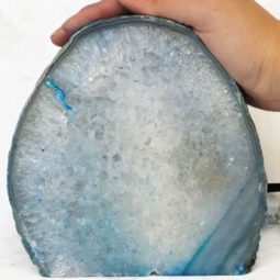 Agate Crystal Lamp J982 | Himalayan Salt Factory
