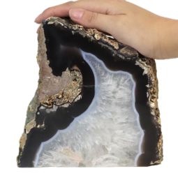 Agate Crystal Lamp J984 | Himalayan Salt Factory