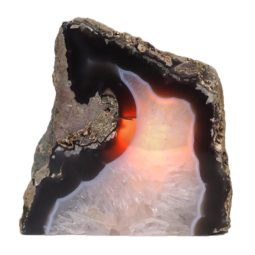 Agate Crystal Lamp J984 | Himalayan Salt Factory