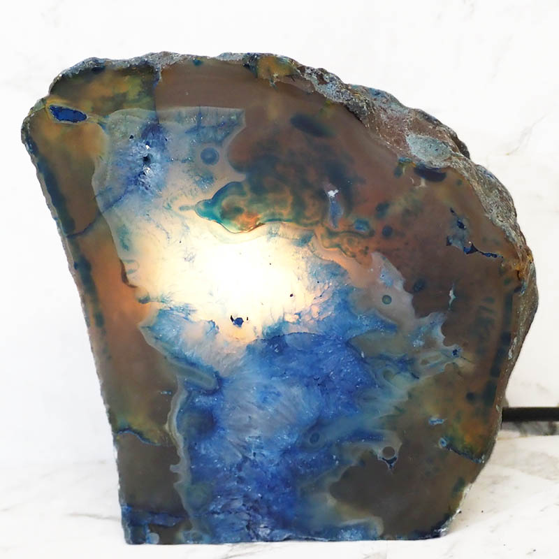 3.27Kg Agate Crystal Lamp J991 4 Agate Crystal Lamp J991 | Himalayan Salt Factory