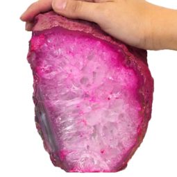 Agate Crystal Lamp J992 | Himalayan Salt Factory