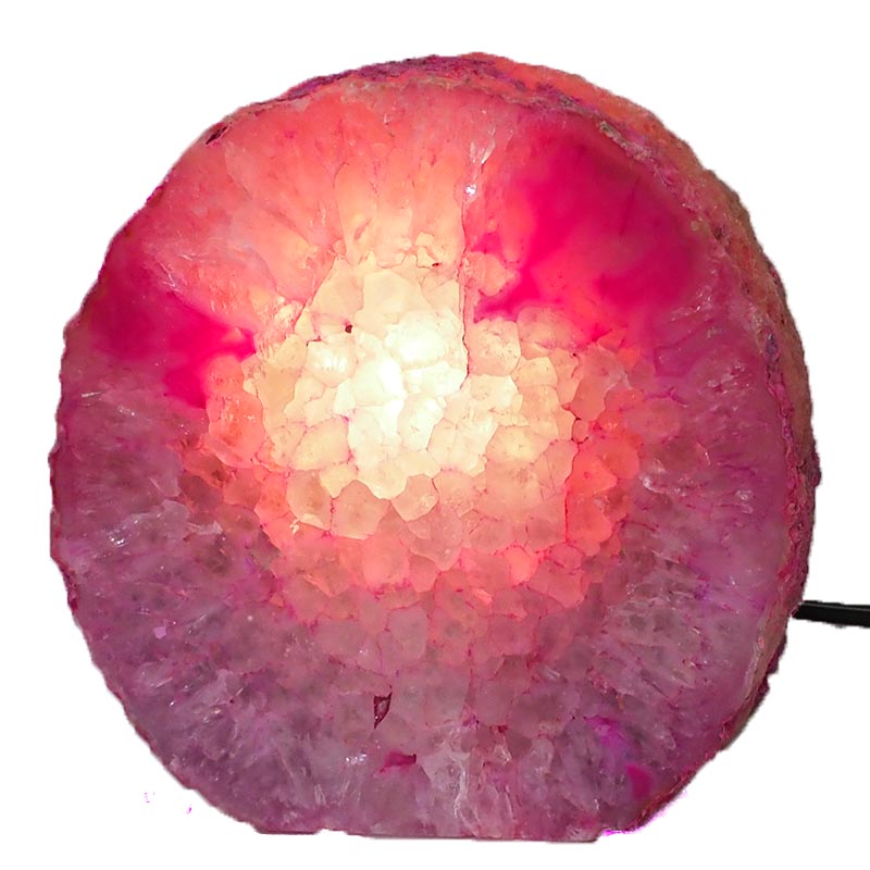 2.96Kg Agate Crystal Lamp J993 4 Agate Crystal Lamp J991 | Himalayan Salt Factory