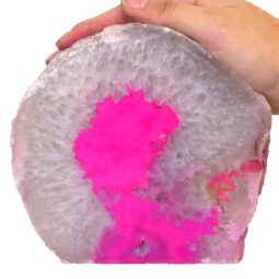 Agate Crystal Lamp J994 | Himalayan Salt Factory