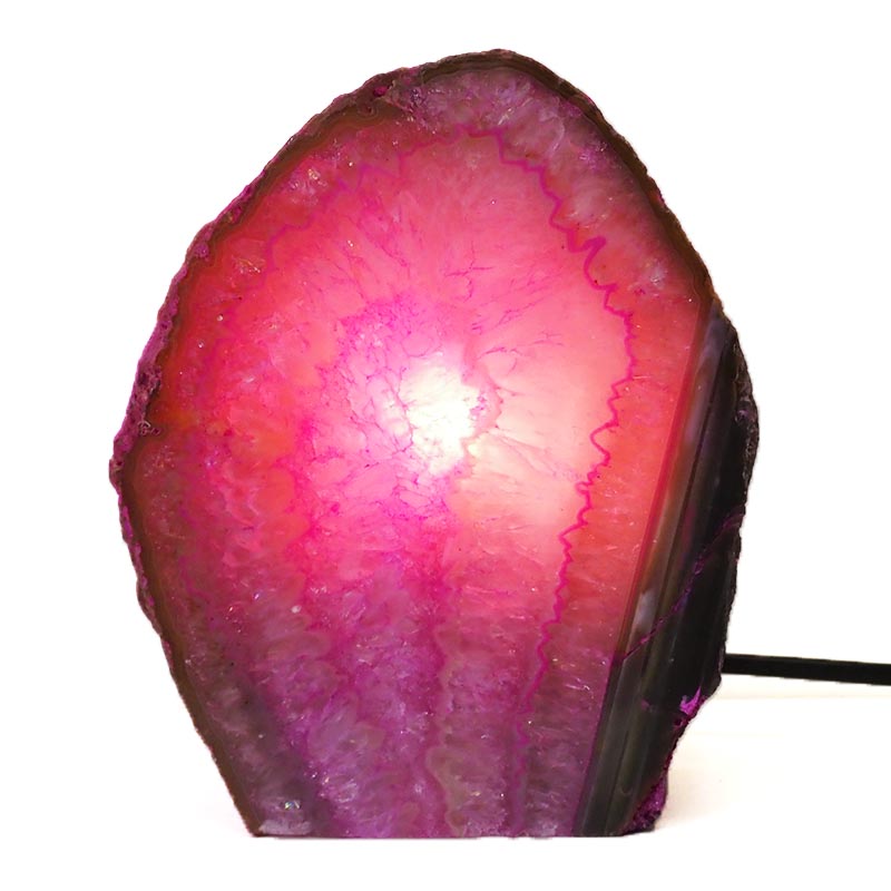 Agate Crystal Lamp S503 4 Agate Crystal Lamp S503 | Himalayan Salt Factory