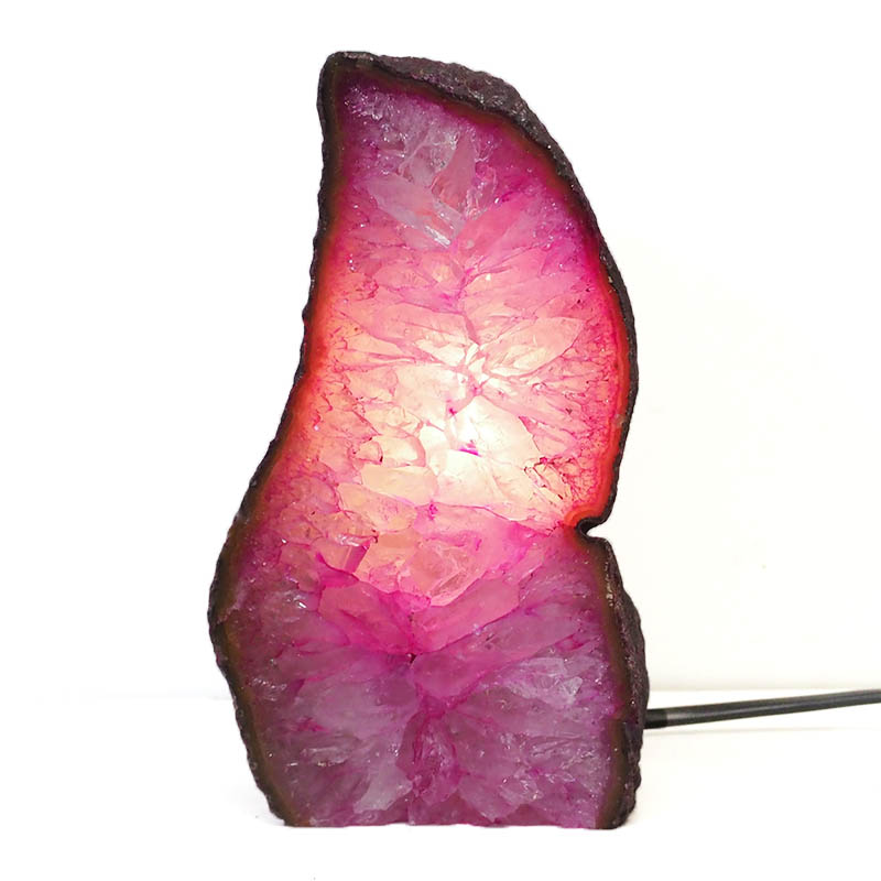 Agate Crystal Lamp S504 4 Agate Crystal Lamp S504 | Himalayan Salt Factory