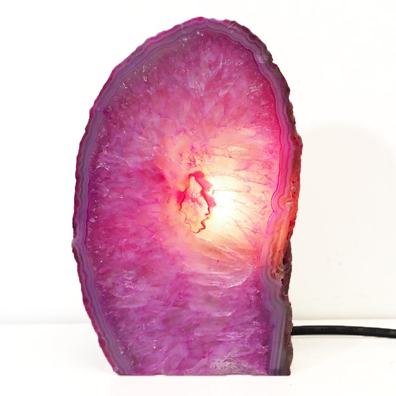 Agate Crystal Lamp S507 4 Agate Crystal Lamp S507 | Himalayan Salt Factory