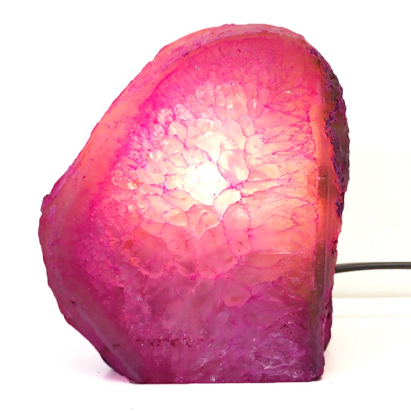 Agate Crystal Lamp S508 4 Agate Crystal Lamp S508 | Himalayan Salt Factory