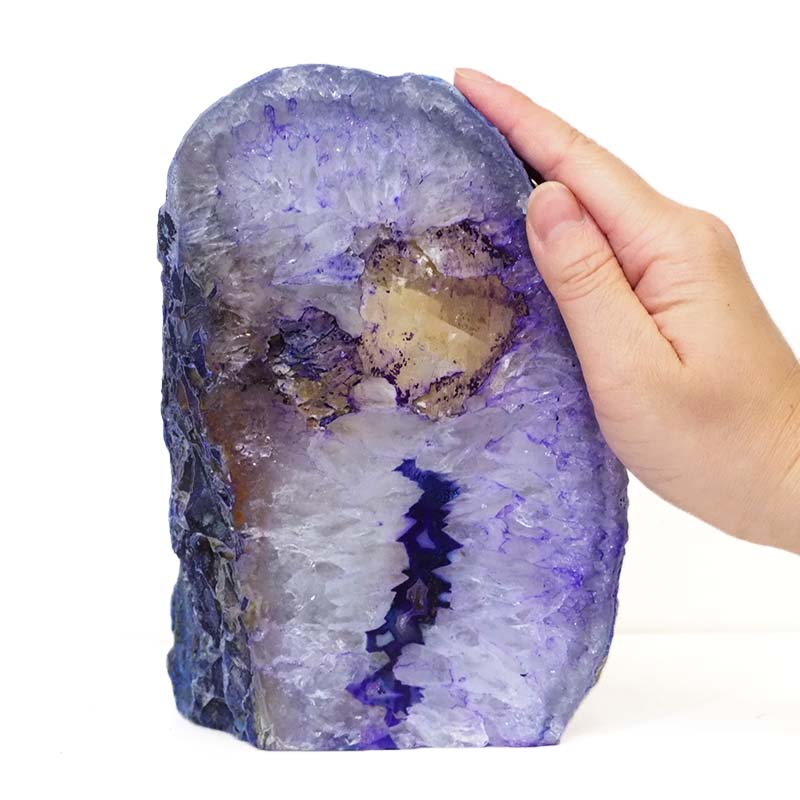Agate Crystal Lamp S516 5 Agate Crystal Lamp S516 | Himalayan Salt Factory