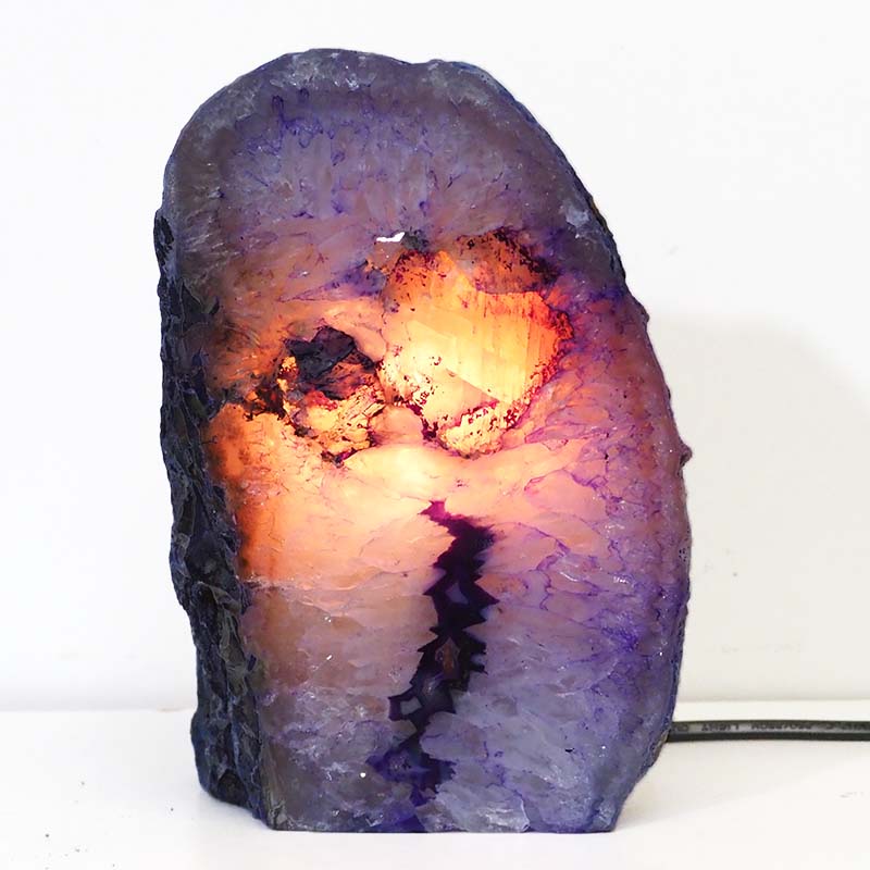Agate Crystal Lamp S516 4 Agate Crystal Lamp S516 | Himalayan Salt Factory