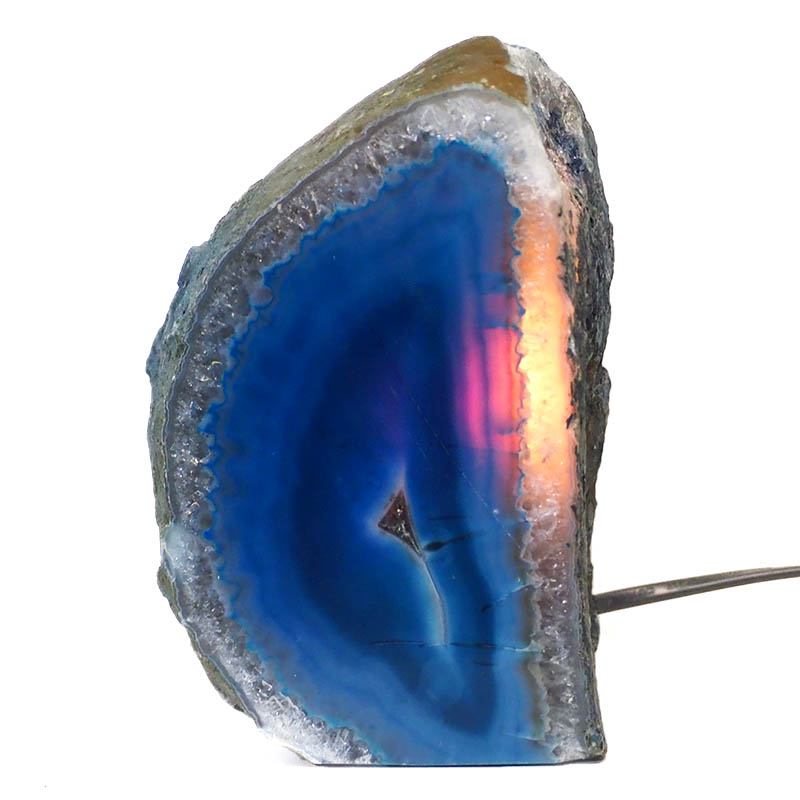 Agate Crystal Lamp S521 4 Agate Crystal Lamp S521 | Himalayan Salt Factory