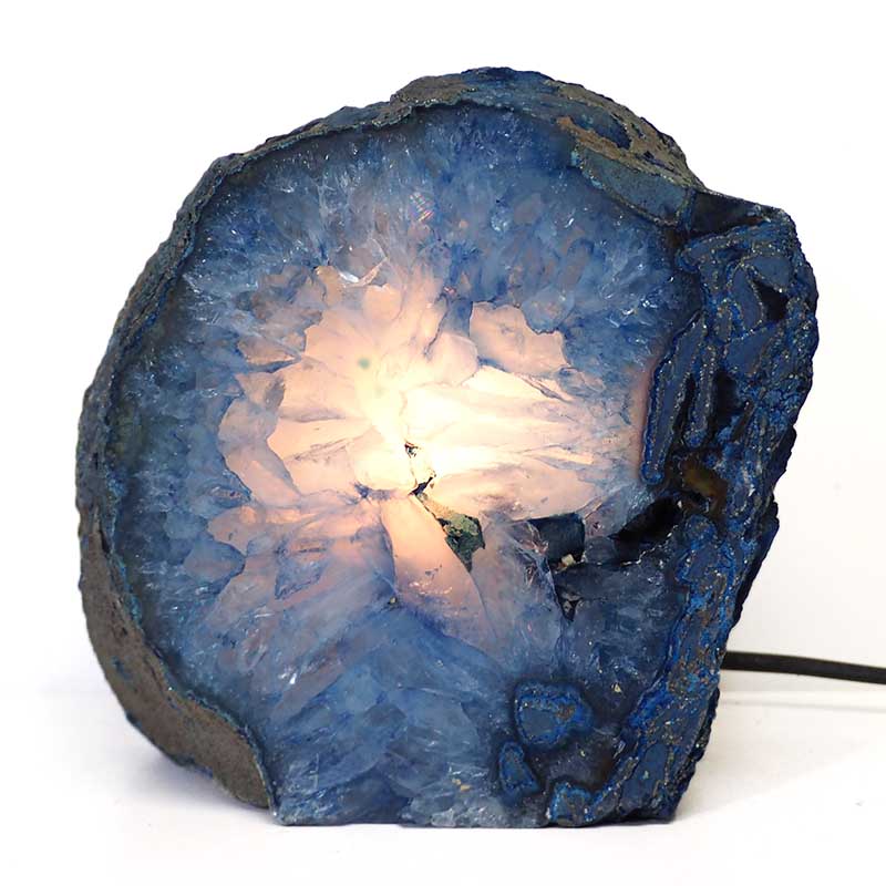 Agate Crystal Lamp S526 4 Agate Crystal Lamp S526 | Himalayan Salt Factory