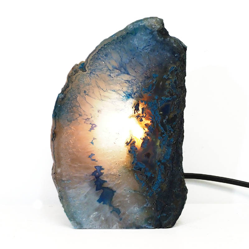 Agate Crystal Lamp S547 4 Agate Crystal Lamp S547 | Himalayan Salt Factory