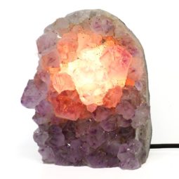 2.9kg Amethyst Lamp DS326 6 Amethyst Crystal Lamp DS326 | Himalayan Salt Factory