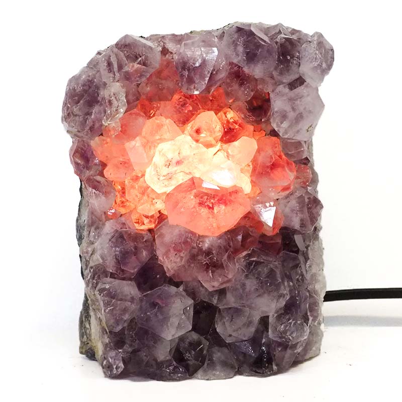 2.9kg Amethyst Lamp DS328 4 Amethyst Crystal Lamp DS328 | Himalayan Salt Factory